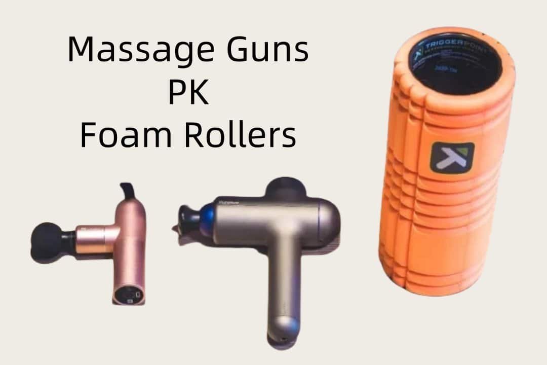 Essential Post-Workout Recovery: Foam Rollers vs. Massage Guns – Effects and Usage Tips