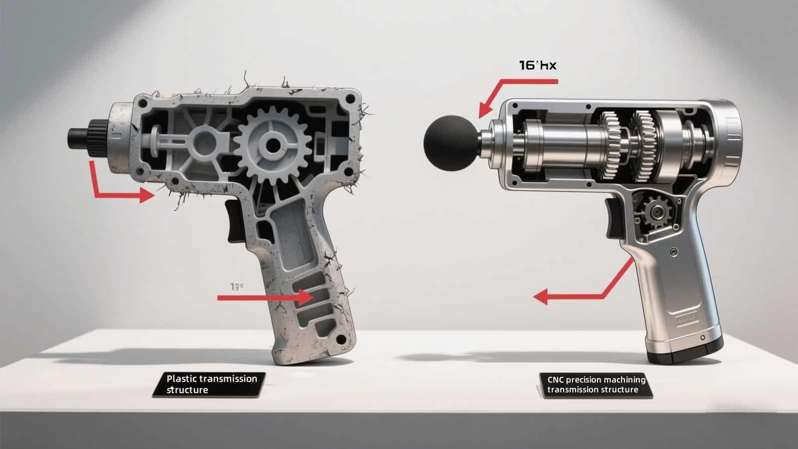 cheap vs expensive massage gun comparison
