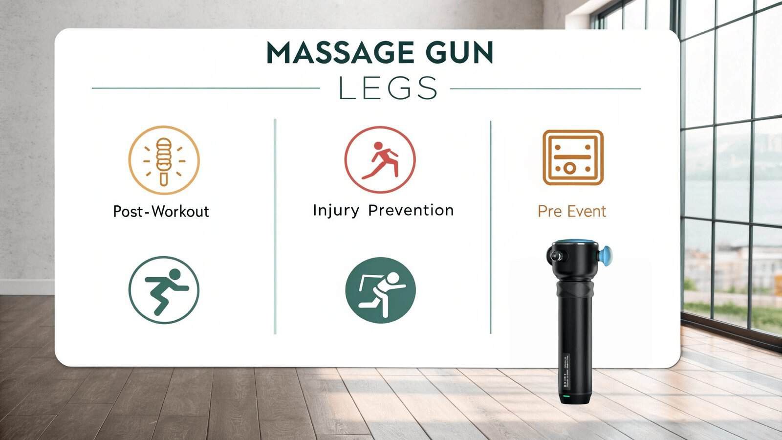 massage gun timing