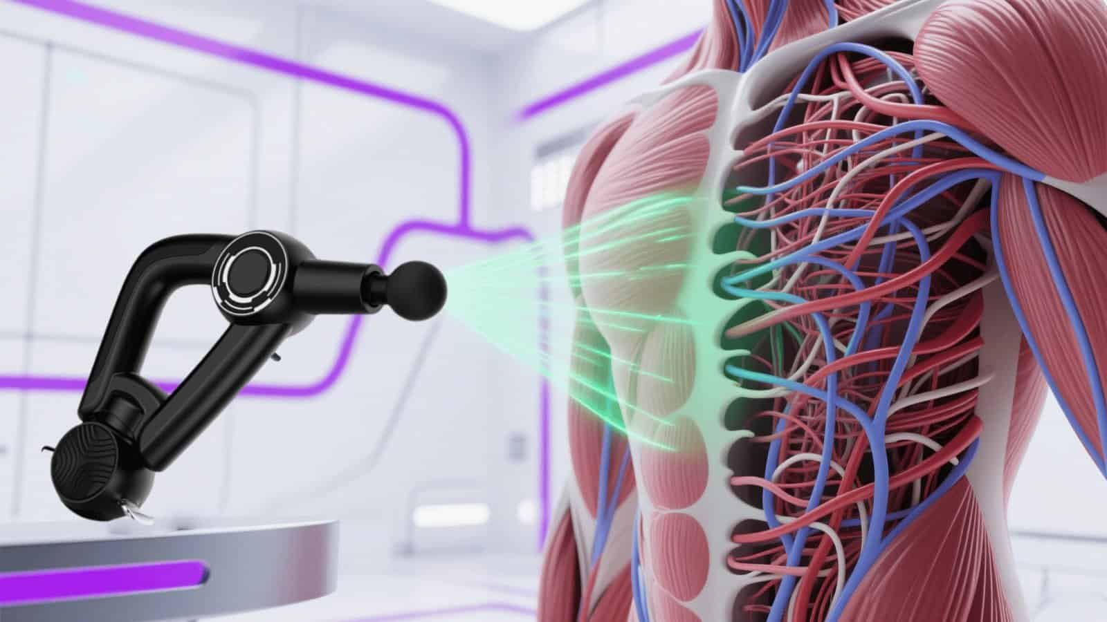 Can a massage gun relieve chronic muscle pain?