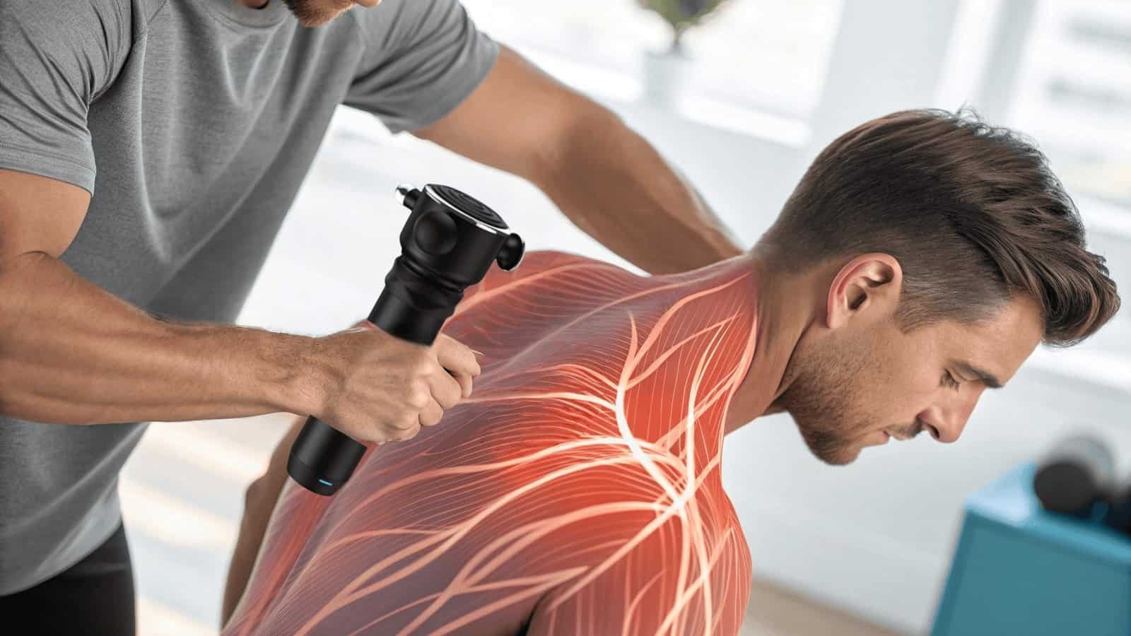 physiotherapy device in use