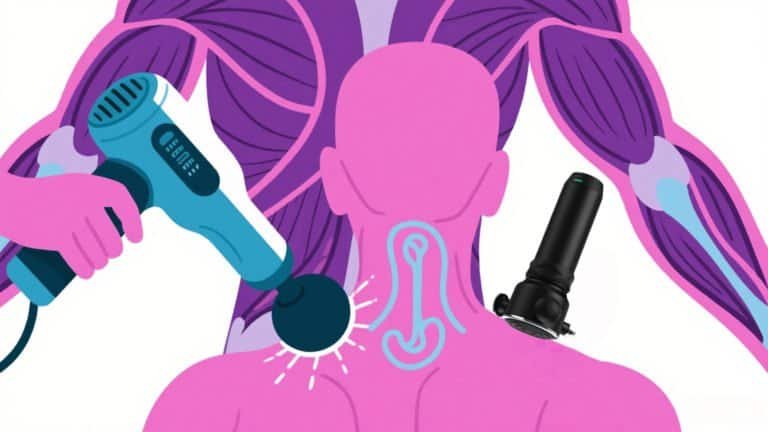 What is the difference between a percussion massager and a vibrating massager?