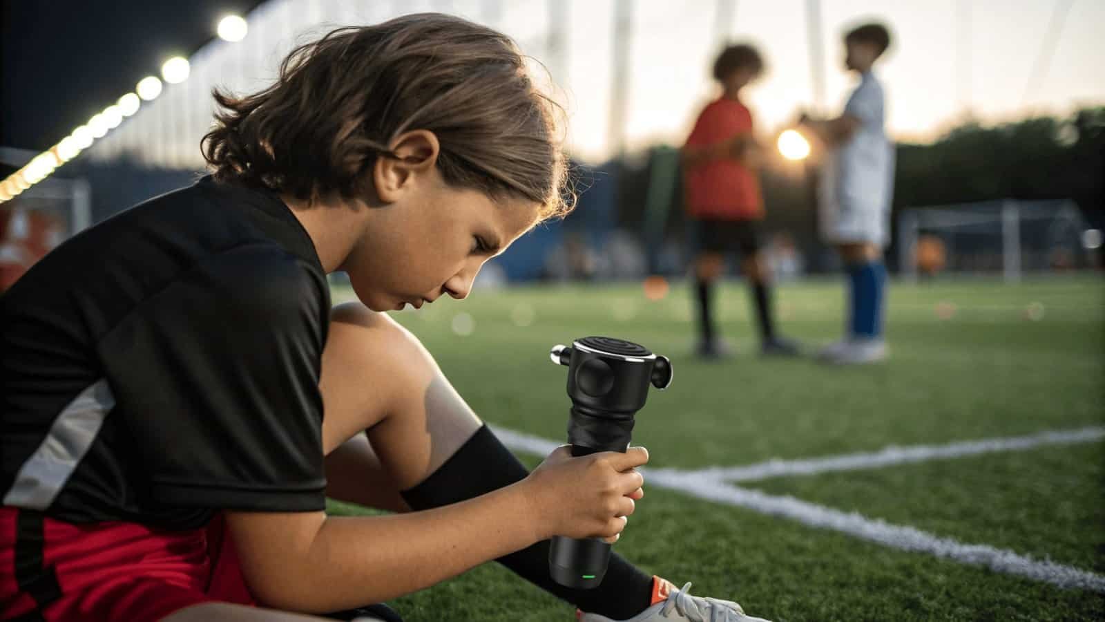 What is the best aid for recovery in sprinters?