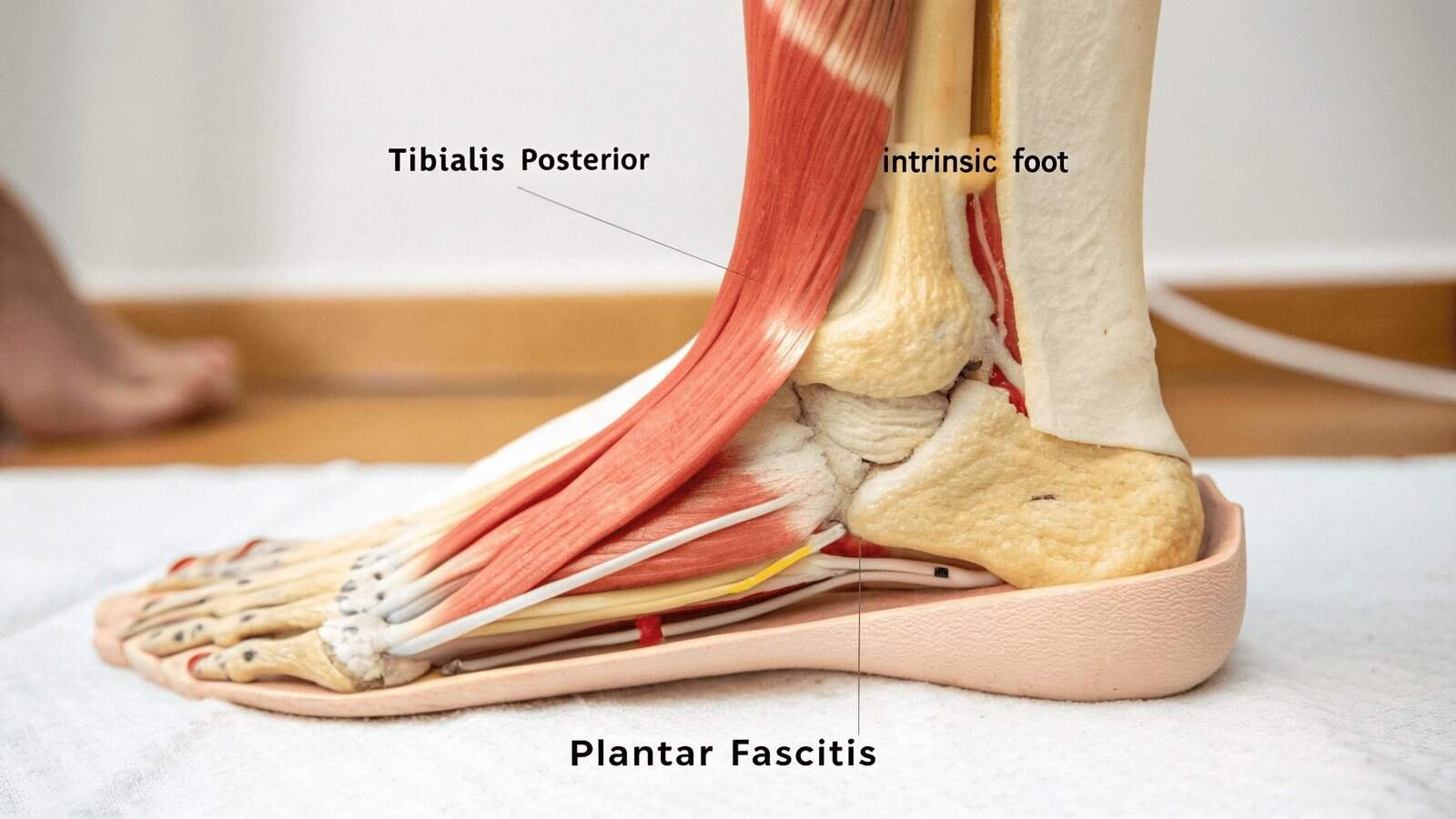 weak muscles in plantar fasciitis