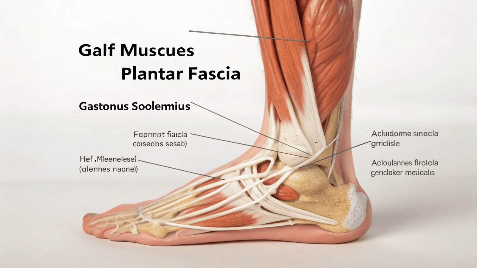 calf muscles and plantar fasciitis