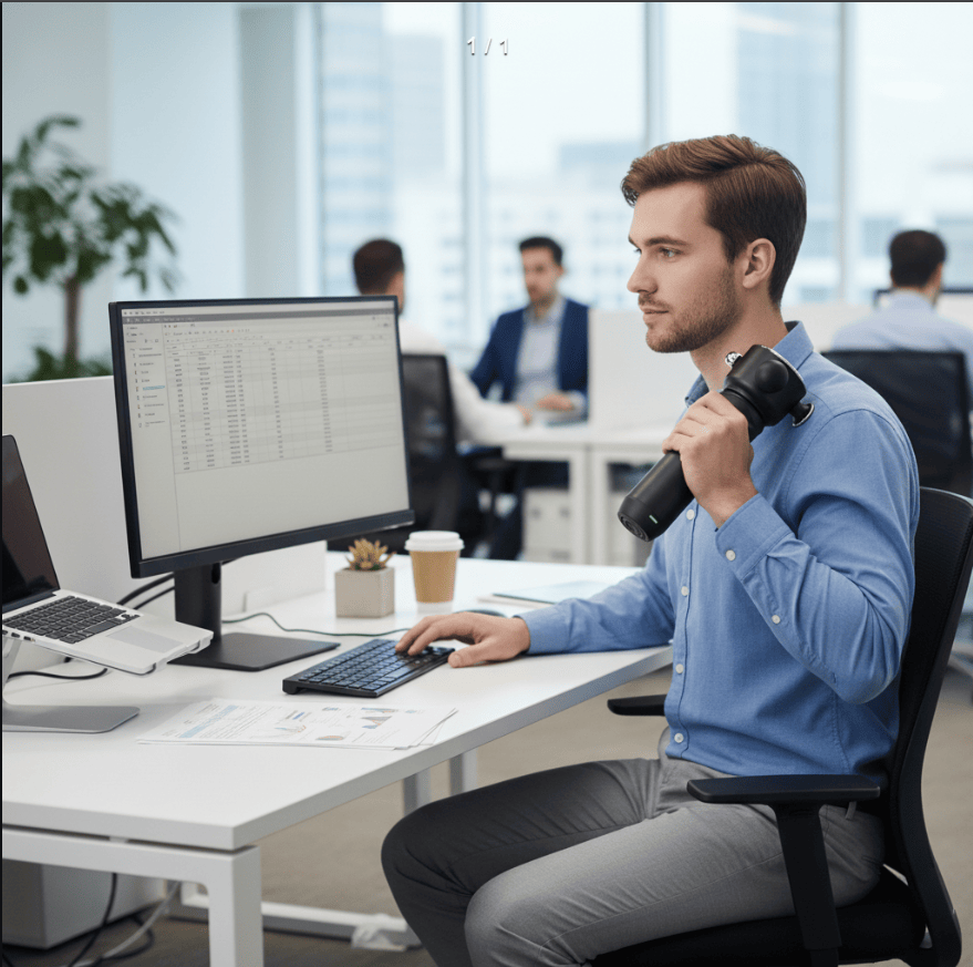 office shoulder stiffness