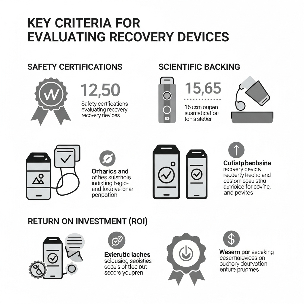 recovery device evaluation criteria