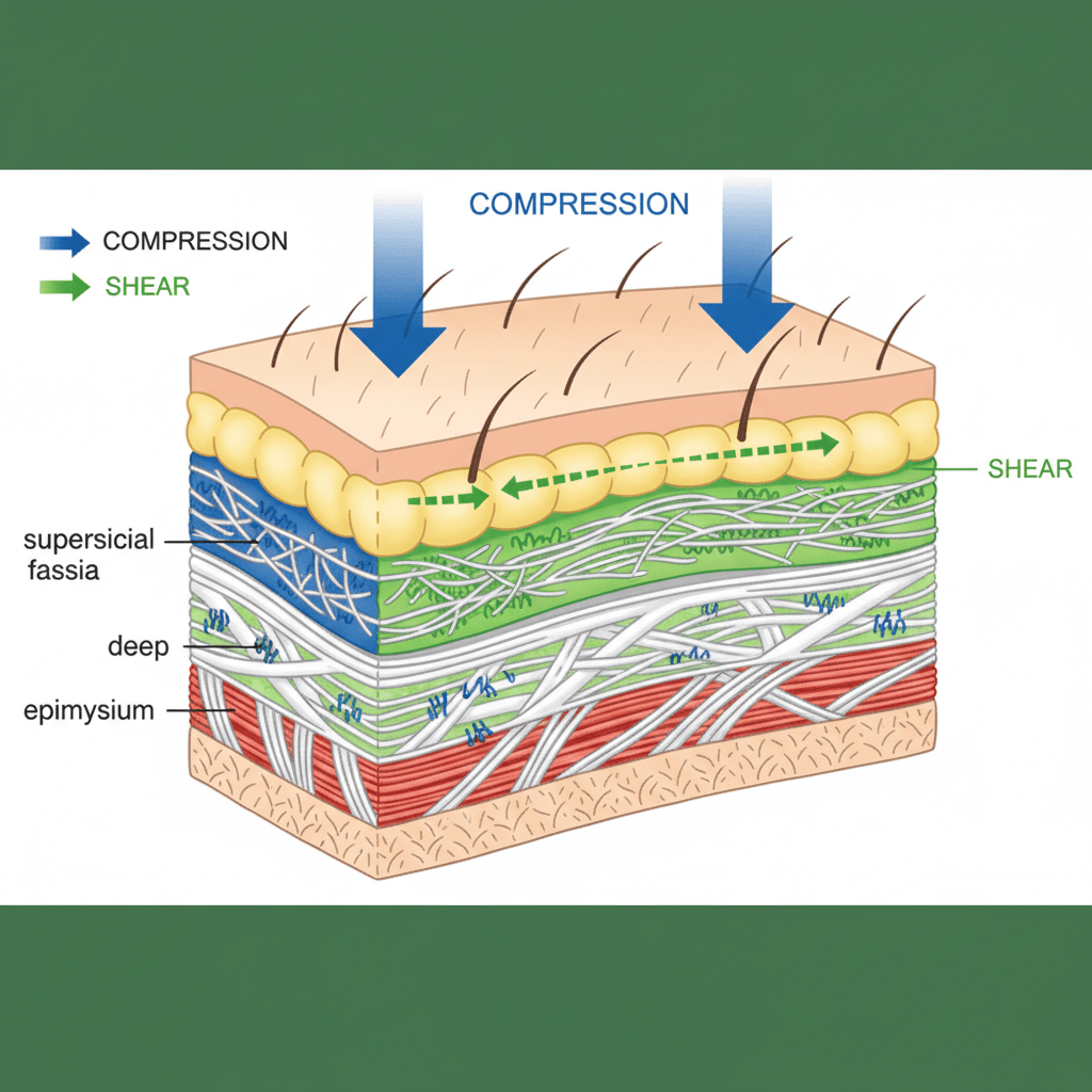 Fascia structure diagram