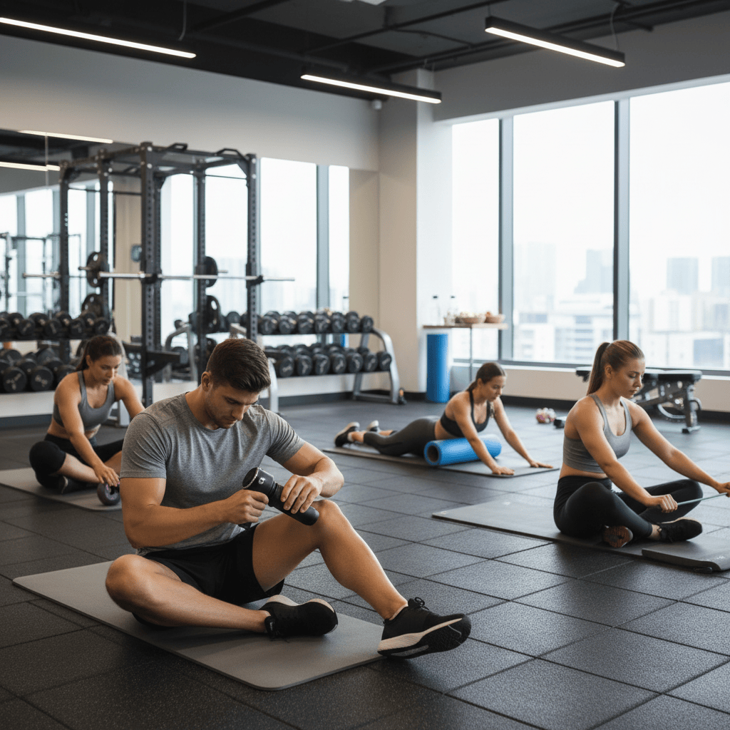 gym recovery equipment for fitness clubs